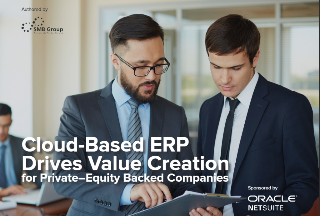 Cloud-Based ERP Drives Value Creation for Private–Equity Backed Companies