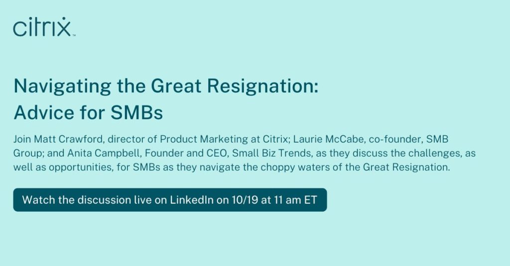 Navigating the Great Resignation: Advice for SMBs